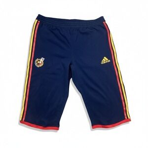 Vintage Adidas Spain Football Shorts Soccer National Track Shorts Rare Size XL